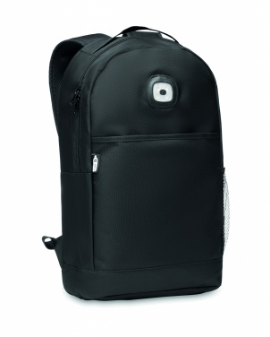 Logotrade promotional merchandise photo of: Backpack in RPET & COB light
