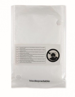 Logo trade business gift photo of: Biodegradable poncho and bag
