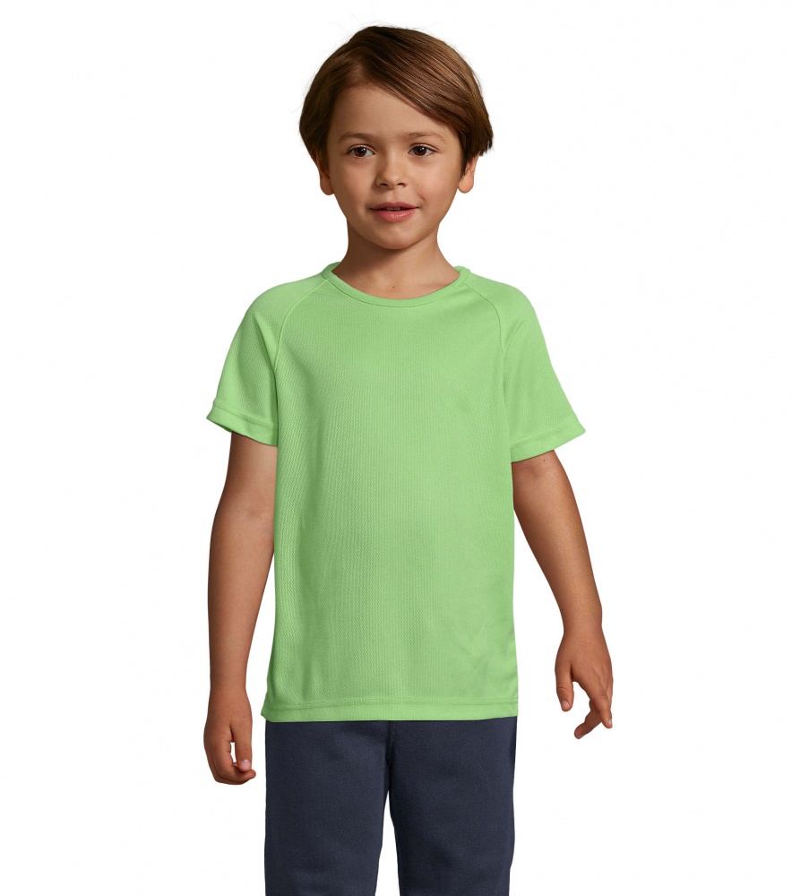 Logo trade promotional items image of: SPORTY KIDS T-SHIRT SPORT