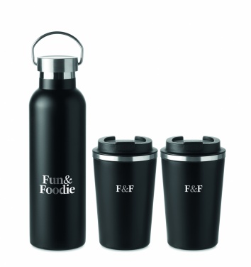 Logotrade promotional merchandise image of: Stainless steel double wall set