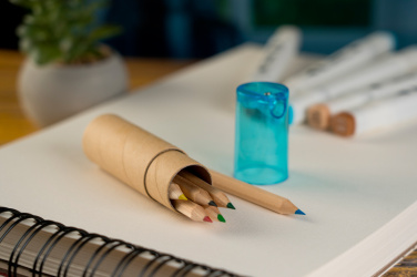 Logotrade promotional giveaways photo of: Wooden crayons BECKY