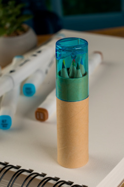 Logotrade promotional giveaway image of: Wooden crayons BECKY