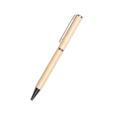 Logotrade promotional giveaway image of: Wooden ballpen HEYWOOD