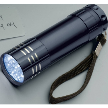 Logo trade corporate gifts picture of: 6 COB metal torch MONTARGIS