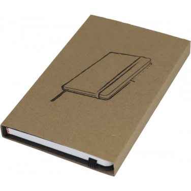 Logotrade promotional giveaway image of: A6 note book LUBECK