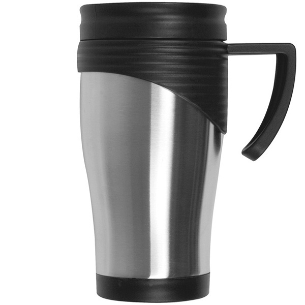 Logo trade advertising products picture of: Stainless steel thermo cup EL PASO 400 ml