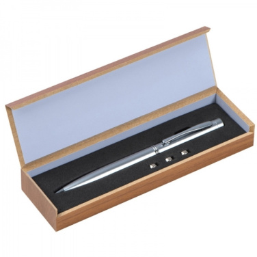 Logo trade promotional merchandise photo of: Metal laser pointer DETROIT