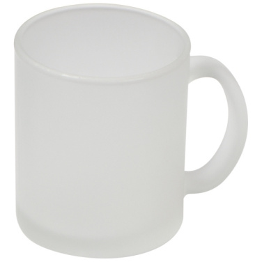 Logo trade promotional merchandise image of: Glass coffee mug GENEVA 300 ml