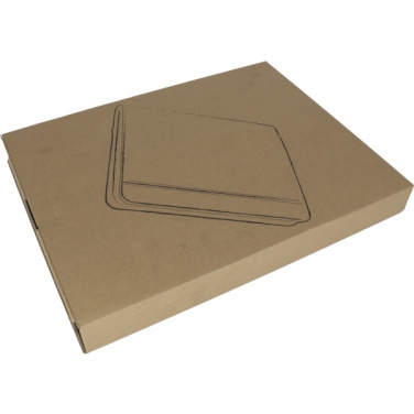 Logo trade promotional merchandise picture of: A4 folder with power bank Elda