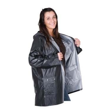 Logo trade business gifts image of: Turn-over rain coat NANTERRE