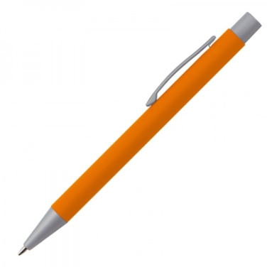 Logotrade promotional item image of: Metal ballpen soft touch ABU DHABI