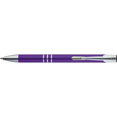 Logo trade promotional items picture of: Metal ballpen ASCOT