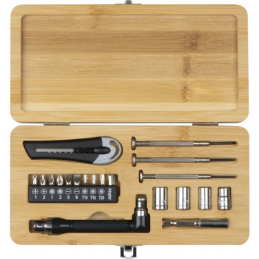 Logotrade promotional merchandise photo of: 22-piece tool set BERINGEN