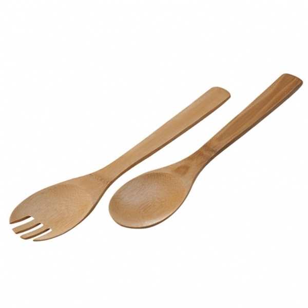 Logotrade advertising products photo of: Bamboo salad servers CAPUA