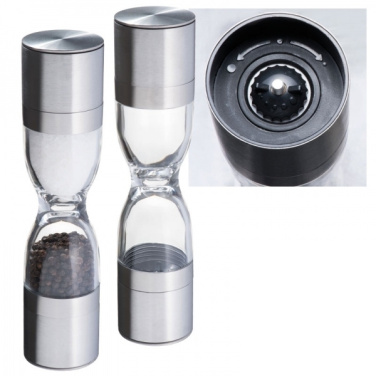 Logotrade advertising product image of: Salt and pepper mill 2-in-1 ROME