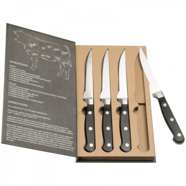 Logotrade advertising product image of: Steak knife set LONDON