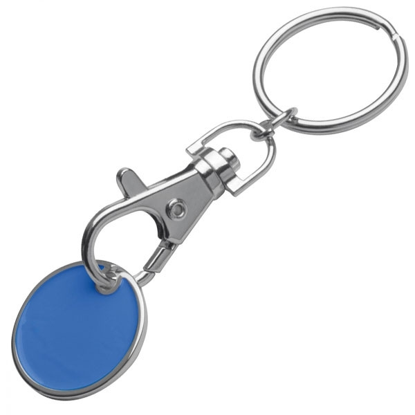 Logotrade promotional gift image of: Keyring with shopping coin ARRAS