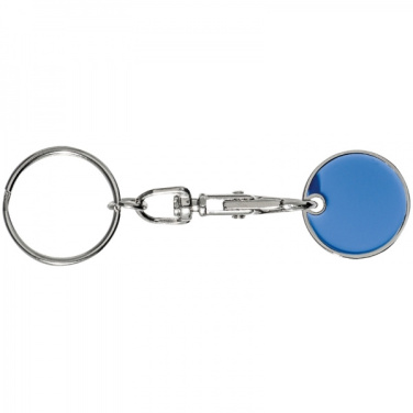 Logo trade promotional gifts image of: Keyring with shopping coin ARRAS