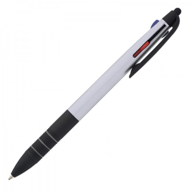 Logo trade corporate gift photo of: Plastic ballpen 3in1 BOGOTA