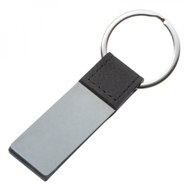 Logo trade promotional merchandise image of: Keyring with mirror effect PENRITH