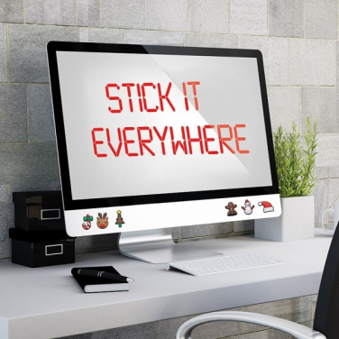 Logo trade promotional items picture of: Christmas sticker (single pc) TORONTO