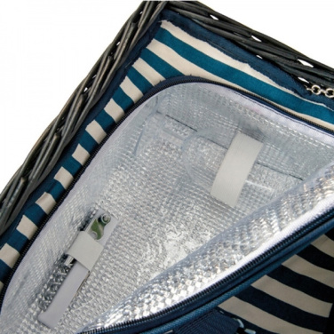 Logo trade promotional merchandise picture of: Picnic basket RIVA DEL GARDA