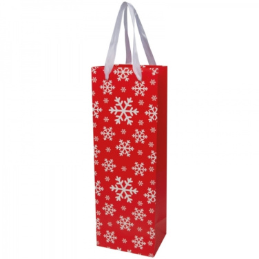 Logotrade promotional gift image of: Wine bag in Christmas design LAPLAND
