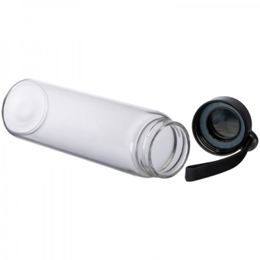 Logo trade promotional products image of: Glass bottle SEVILLA 450 ml