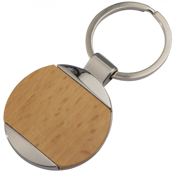 Logotrade promotional items photo of: Wooden keyring LANGHAUS