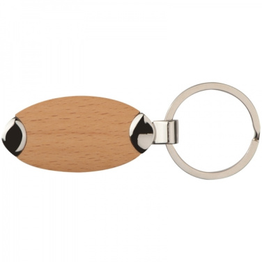 Logotrade corporate gift image of: Wooden keyring BALTRUM