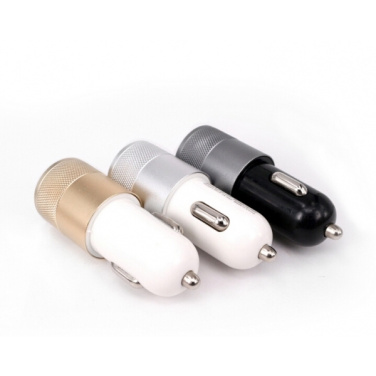 Logotrade promotional giveaways photo of: Metal car charger