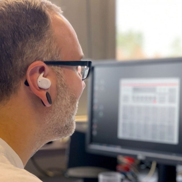 Logo trade promotional gift photo of: In-ear headphones WARSAW