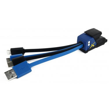 Logotrade promotional item image of: Personalized charging cable 3in1
