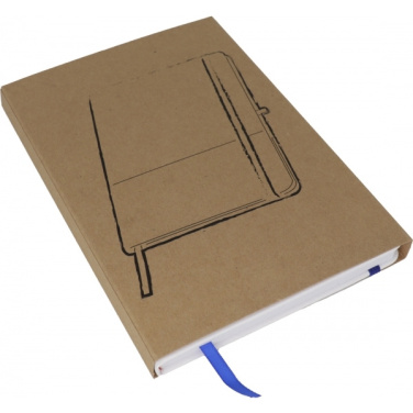 Logo trade promotional giveaways picture of: A5 Notebook BARDOLINO