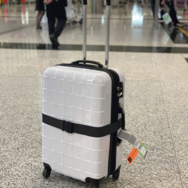 Logo trade promotional items picture of: Adjustable luggage strap MOORDEICH