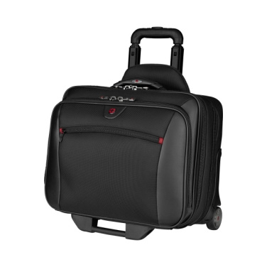 Logo trade promotional giveaways image of: Wheeled business case Wenger Potomac 17''