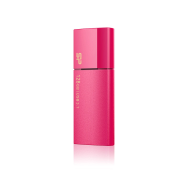 Logo trade business gifts image of: Pendrive Silicon Power 3.0 Blaze B05,pink
