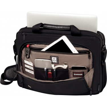 Logo trade promotional gifts image of: Laptop bag Wenger Source 16''