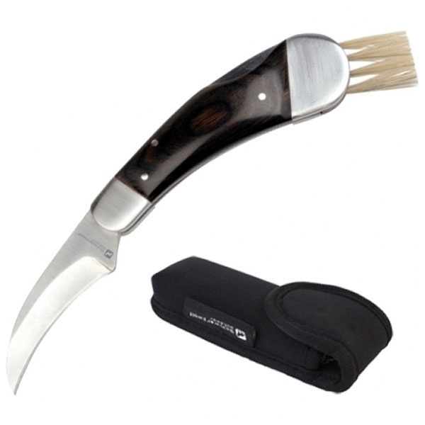 Logo trade corporate gifts picture of: Mushroom knife PILZ Schwarzwolf