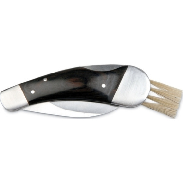 Logotrade promotional merchandise picture of: Mushroom knife PILZ Schwarzwolf