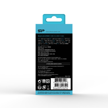 Logo trade promotional items image of: Data transfer cable LK10 Type - C Quick Charge 3.0