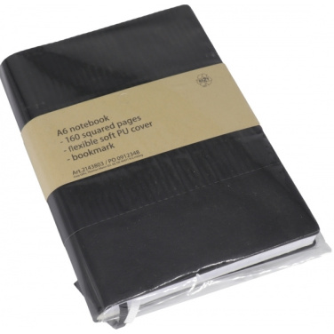 Logotrade promotional giveaway picture of: A6 Notebook ELVERUM
