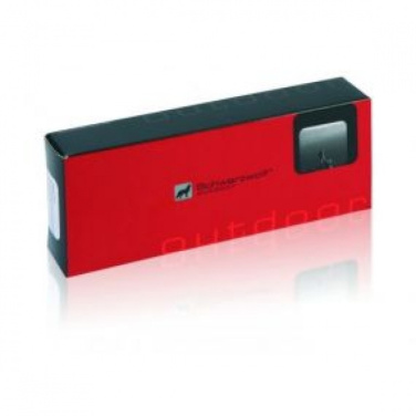 Logotrade promotional giveaway picture of: Pocket knife JUNGLE Schwarzwolf