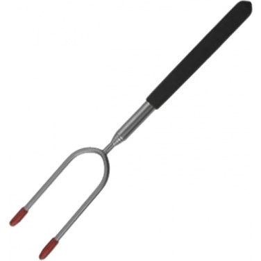Logotrade promotional item picture of: BBQ forks LIPNO Schwarzwolf