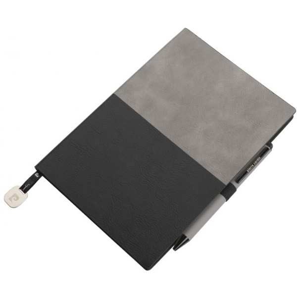 Logotrade promotional item image of: Notepad A5 & ballpoint pen REPORTER Pierre Cardin