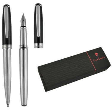 Logo trade advertising products image of: Writing set ballpoint pen & fountain pen CHRISTOPHE Pierre Cardin