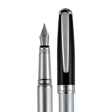 Logo trade promotional giveaways picture of: Writing set ballpoint pen & fountain pen CHRISTOPHE Pierre Cardin