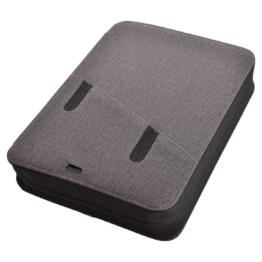 Logo trade promotional products picture of: Folder A5 & power bank 4000 mAh SORBONNE Pierre Cardin