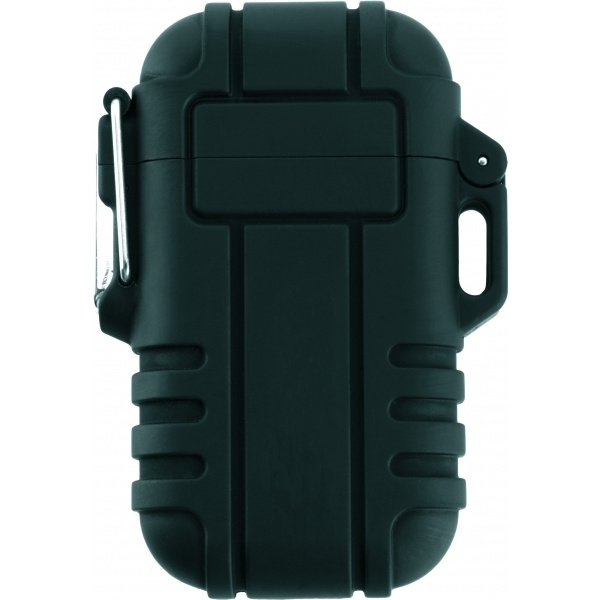 Logotrade corporate gift picture of: Ecological lighter SANFORD Schwarzwolf