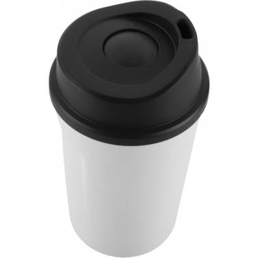 Logotrade promotional merchandise picture of: Thermo mug LIARD Schwarzwolf